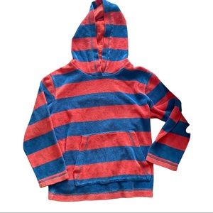 Mini Boden Stripe Pullover Red Blue Size 7/8